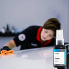 CARPRO DQUARTZ GForce Glass Coating - Windshield & Window Rain Repellent Glass Treatment Sealant Ceramic Coating for Crystal-Clear Vision - Super Durable Hydrophobic Slickness - (10mL w/Eraser)