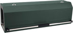 Car Trunk Organizer Sturdy Car Storage Organizer with Lid and Push-pull Handle Collapsible Leather Cargo Organizer for Suv, Truck, Sedan, Van (Green, 40.5 x 11.4 x 12.2in)