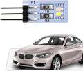 NJSBYL LED Purple-White Ambient Lighting Circuit Board for B-MW 2 3 4 Series X1 X2 I3 M2 M3 M4 Pre-LCI Courtesy Dashboard Instrument Panel Storage Tray Atmosphere Lamp Light Replacement Board