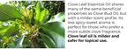 Essentially KateS Clove (Leaf) Oil 4 Fl Oz - Premium Grade Essential Oil for Hair Care, Home Diffusers, Skin, Aromatherapy, Massage and Garden Care - Steam Distilled. Part Used is Leaf.