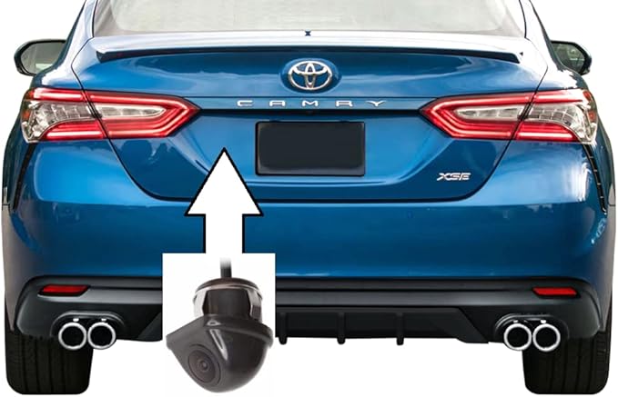 Backup Camera and Harness Kit for Toyota/Subaru/Scion - Fits All 2012-2015 Models - Connects to Existing Factory Display - No Activation Required - No Factory Wire Cutting or Splicing