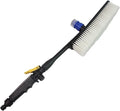 harayaa Car Wash Brush with Soap Dispenser with Cleaning Liquid for Glass Auto