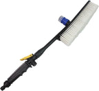 harayaa Car Wash Brush with Soap Dispenser with Cleaning Liquid for Glass Auto