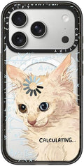 CASETiFY Impact iPhone 17 Pro Case [Slim/Compatible with Magsafe / 8.2 ft. 4X Military Grade Drop Protection] - Calculating... - Clear Black