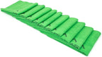 Autofiber [Quadrant Wipe] Premium Coating Leveling Towel (16"x16") 10 Pack (Green)