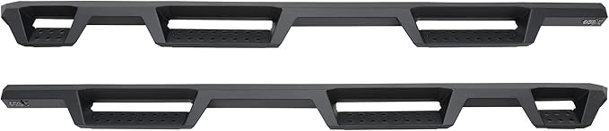 Westin 56-534685 HDX Drop Wheel to Wheel Nerf Bars fits 2019-2025 Silverado Sierra 1500 Crew Cab (5.5 Bed) (Exc 2019 Silverado LD/Sierra 1500 Limited) Textured Black Pair