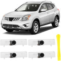 4PCS Car Door Light Logo Compatible for Altima Maxima Armada Pathfinder Titan Quest Terra Accessories Projector Ultra-Brights Led Puddle Non-Fading Upgraded 3D Ghost Shadow Light