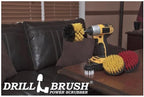 Drillbrush Drill Brush Attachment Set – Power Scrubber Brush for Tub, Tile, Shower, and Grout – All-Purpose Household Cleaning Brushes for Drill, Auto Detailing Brushes - Electric Grout Cleaner Kit