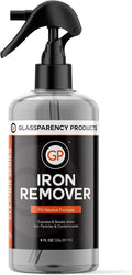 GlassParency Iron Remover (8 oz.) Remove Iron Particles and Decontaminate Car Paint | Fallout Rust Remover for Car Detailing