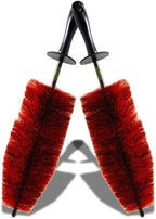 Speed Master Wheel Brush (2 Pack) | Memory Foam Bristles | Safe on All Wheel Types | Clean Your Wheels With Ease!