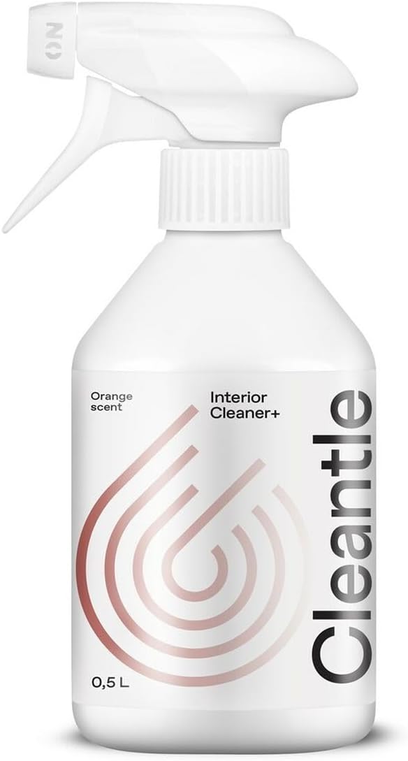 Interior Cleaner+ – Premium Cleaner for Fabric, Vinyl, Leather & Upholstery – Removes Dirt, Dust & Stains, Easy Application & Safe for All Vehicle Interior Surfaces – 500ml Spray Bottle