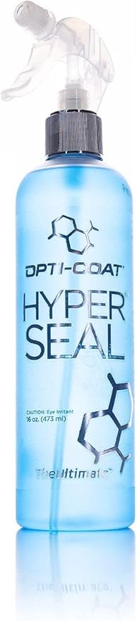 OPTI-COAT – Hyper Seal – Creates a Super Slick Surface for Easy Cleaning in High Pollution Environments; Use on Paint, Plastic Moldings, Rubber Seals, and Glass; Excellent Drying Aid (16 Fl. Oz.)