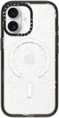 CASETiFY Impact iPhone 17 Case [Slim/Compatible with Magsafe / 8.2 ft. 4X Military Grade Drop Protection] - Sea Shore - Clear Black