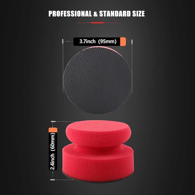 Synthetic Clay Bar Ball, Clay Bar Block, 1Pc Hand Clay Bar Pad for Car Detailing, Clay Bars Pad Auto Detailing -CHMLP07A