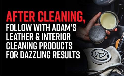 Adam's Polishes All Purpose Interior Cleaning Gel - Best For Detailing Leather Seats Vinyl Carpet Upholstery Plastic Rubber Interior Surfaces Floor Matts & Car Accessories Boat RV Parts (16 oz)