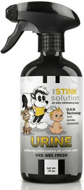 The Stink Solution Urine Odor Eliminator Spray Completely Removes Cat Urine, Dog Pee, & Human Urine Odor Quickly from Carpet, Mattress, Hardwood Floor, Grass, Outdoor Turf, etc - 1 16oz (WeeWee Fresh)