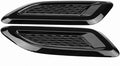 Exterior Hood Air Vent Outlet Wing Trim ABS Plastic Hood Air Vent Trim Replacement for 2012-2018 Sport 2014-2018 Discovery 4 2010-2016 2 2007-2014 (All Black)