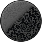 PopSockets Adhesive Phone Grip, Holder, Phone Stand, Black - Lace Noir