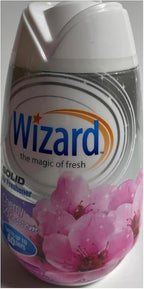 Wizard The Magic of Fresh gel Air Freshener, solid air freshener 7.8 oz Cherry blossoms (Pack of 6)