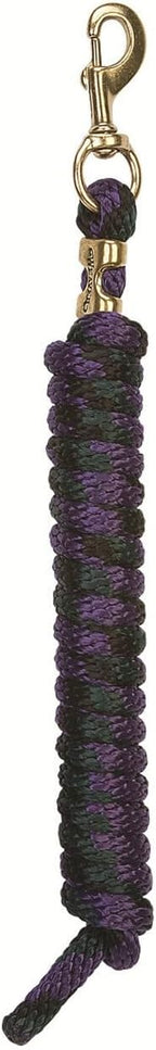 Weaver Equine Performance Lead Rope, Long Horse Lead Rope with Quick Halter Attachment, Soft Comfort Grip, Barn Horse Tack for Daily Use & Showing