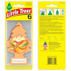 LITTLE TREES Car Air Freshener | Hanging Tree Provides Long Lasting Scent for Auto and Home | 24 Air Fresheners |Peach Ginger Spritz