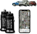 Smart Car Charger [2-Pack] – Certified Dual USB-C Fast Charging Adapter, Anti-Loss Tracker, Find My Compatible, Precise Navigation, Works with iPhone & More