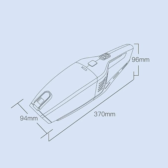 Car Vacuum, Portable Car Vacuum Cleaner High Power 120W/3500Pa,12V Wet/Dry Handheld Vacuum Cleaner for Car Detailing and Cleaning Car Interior