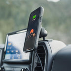Quad Lock Adhesive Dashboard/Console Car Phone Holder Kit with MAG Wireless Charging Head V2 and MAG Phone Case for iPhone 17 Air