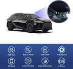 Fitcamx 4K Dash Cam Suitable for Lexus RX 2023-2026 & RX Hybrid 350 350h 450h 500h (Gen5/AL30), OEM Factory Look, UHD 2160P Video, Built-in WiFi & APP, Loop Recording, G-Sensor, Plug & Play, 64GB Card