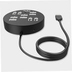 Holibanna USB Hub Ports Splitter Compact USB Data Dock Station for Laptop Multi USB Port Expander for Travel and Business Use High Speed Transmission Design