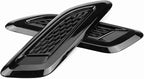 Exterior Hood Air Vent Outlet Wing Trim ABS Plastic Hood Air Vent Trim Replacement for 2012-2018 Sport 2014-2018 Discovery 4 2010-2016 2 2007-2014 (All Black)
