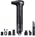 Electric Air Duster & Vacuum 2-in-1, Dual Brushless Motor 130000RPM Compressed Air Duster, 16000PA Handheld Vacuum, 3 Speed Mini Blower, Fast Charging 6000mAh Rechargeable, Keyboard Car Cleaning Kit