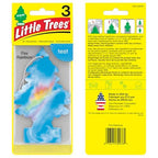 LITTLE TREES Car Air Freshener | Hanging Tree Provides Long Lasting Scent for Auto and Home | 24 Air Fresheners |Fire Rainbow