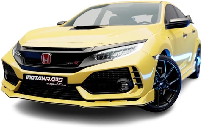 3M Car Wrap Roll 2080 Gloss Lucid Yellow | G55 | (5ft x 25ft (125 Sq/ft)) | Automotive Vinyl Wrap for Cars - Car Interior Wrap & Exterior | w/Free Instawraps Pro Glove