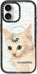 CASETiFY Impact iPhone 17 Case [Slim/Compatible with Magsafe / 8.2 ft. 4X Military Grade Drop Protection] - Calculating... - Clear Black