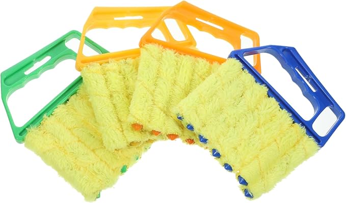 Ipetboom 20pcs Blinds Cleaner Lightweight Portable Duster for Cars Vents Shutters Washable Brush Gentle Bristles for Safe Cleaning for Home Vehicle Use