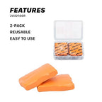 Maxshine 2-Pack Magic Clay Bar (50g Each) – Fine Grade Material for Car Clay Bar Auto Detailing – Cleans & Removes Surface Contaminants Paintwork, Glass, Plastic, Metal Surface