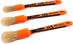 Maxshine Universal Combo Detailing Brush – Classic Boar’s Hair Bristles – Versatile Interior & Exterior Cleaning Brush for Wheels, Vents, Badges & More