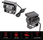 4 Pin Backup Camera Heavy Duty IR Night Vision Waterproof for Trucks Car Vehicle Trailer Truck Van Tow rv Replacement Universal Auto Rear View Backup Camera with Cable 33ft