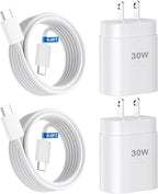 Phone 17 16 15 Charger Fast Charging,30W USB C Phone 17 16 15 Pro Max Charger Block &6.6FT Long Type C Cable Cord for i.Phone 17/17 Air/17 Pro/17 Pro Max/16/16Plus/16 Pro/16 ProMax/15/15Pro Max,Blue