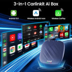 Carlinkit Tbox Plus Android 13.0 CarPlay Box for Wired CarPlay Ai Box Adapter, 8GB+128GB,8-Core,for Netflix,for YouTube,for Hulu,Online Upgrade