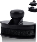 Car Tire Shine Applicator Brush, Auto Tire Detail Brushs, Portable Car Tire Brush with Seal Cover Design, High Density Soft Shine Applicator Brushs, for Auto Detailing Cleaning (1 PCS, Large Size)