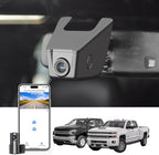 Mangoal 4K Front & 2K Rear 2 Channel HDR Dash Cam, Dual STARVIS 2 IMX678 IMX675 for Chevy Silverado Select 1500 2014-2021; Select 2500/3500 2015-2023 (Model E), 5GHz WiFi, GPS, 128GB