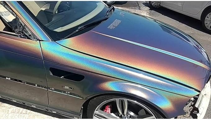 3M Car Wrap Roll 2080 Gloss Flip Psychedelic | GP281 | (5ft x 5ft (25 Sq/ft)) | Automotive Vinyl Wrap for Cars - Car Interior Wrap & Exterior | w/Free Instawraps Pro Glove