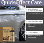 2Pcs PTZ Crystal Serum, Advanced Graphene Ceramic Coating for Cars, Ceramic Car Coating Kit, Long-Lasting Shine & Easy Maintenance