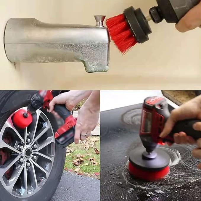 21PCS Car Detailing Brush Kit Multifunction Car Cleaning Brush for Wheel Exterior Interior Auto Detailing Brushes Set Home Shutter Cleaning Brush Set