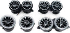 8pcs W222 Accessories LED Air Vent Ambient Lights 7 Colors Kit Replacement for Benz S Class W222 S400 S450 S500 S550 S560 S580 S600 S63 S65 NOT for Coupe 2 Doors (7 Colors [2014-2017])