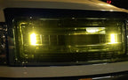 iJDMTOY 3000K Yellow 3-Chipset High Power LED Daytime Running Light Kit Compatible with Behind The Grille or Lower Bumper Insert Area