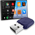 CarlinKit MiNi Ultra Wireless CarPlay & Android Auto Adapter - Plug & Play USB-A/USB-C Upgrade for Wired Cars | Retains OEM Mic, Sound Quality & Controls | OTA Updates