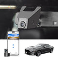 Mangoal 4K Dash Cam fit for Ford Mustang S550 2015-2021, EcoBoost Premium Convertible GT Premiun Mach Fastback, UHD 2160P Video, WiFi & App, G-Sensor, Loop Recording, Easy to Install, 128GB Card